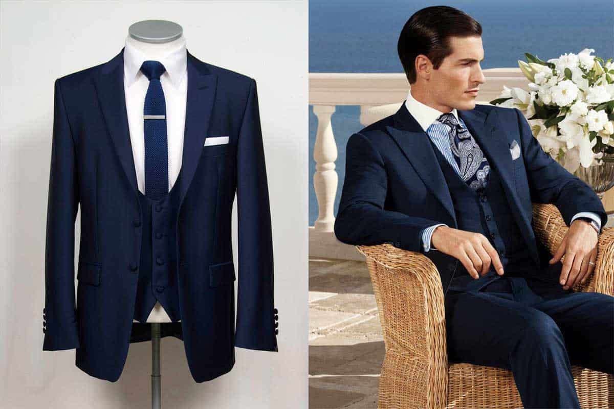 The Wool Navy Suit