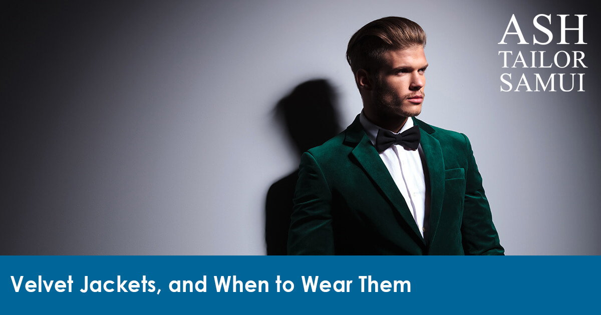 Velvet Fabrics, Velvet Jackets, and When to Wear Them