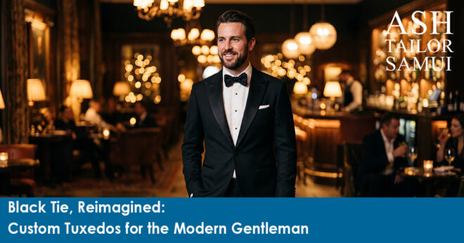 Black Tie, Reimagined: Custom Tuxedos for the Modern Gentleman