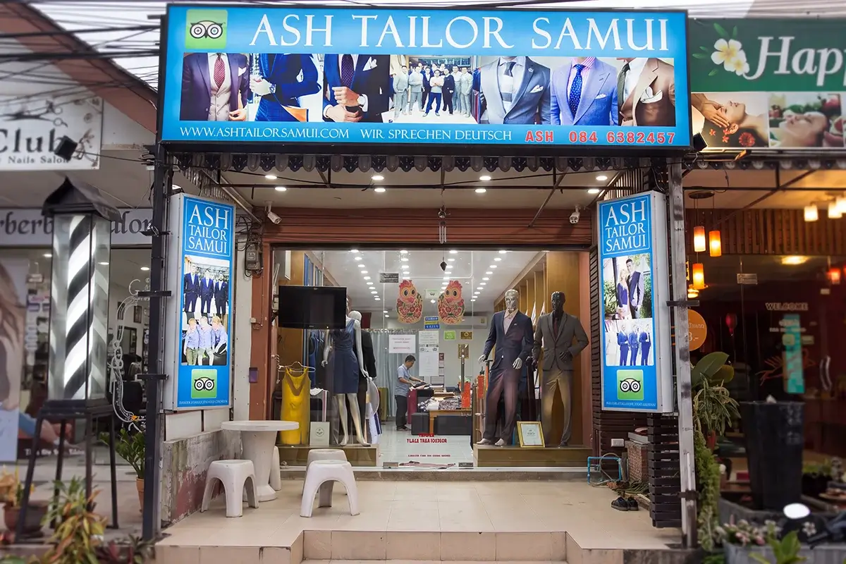 The shop front, Bophut